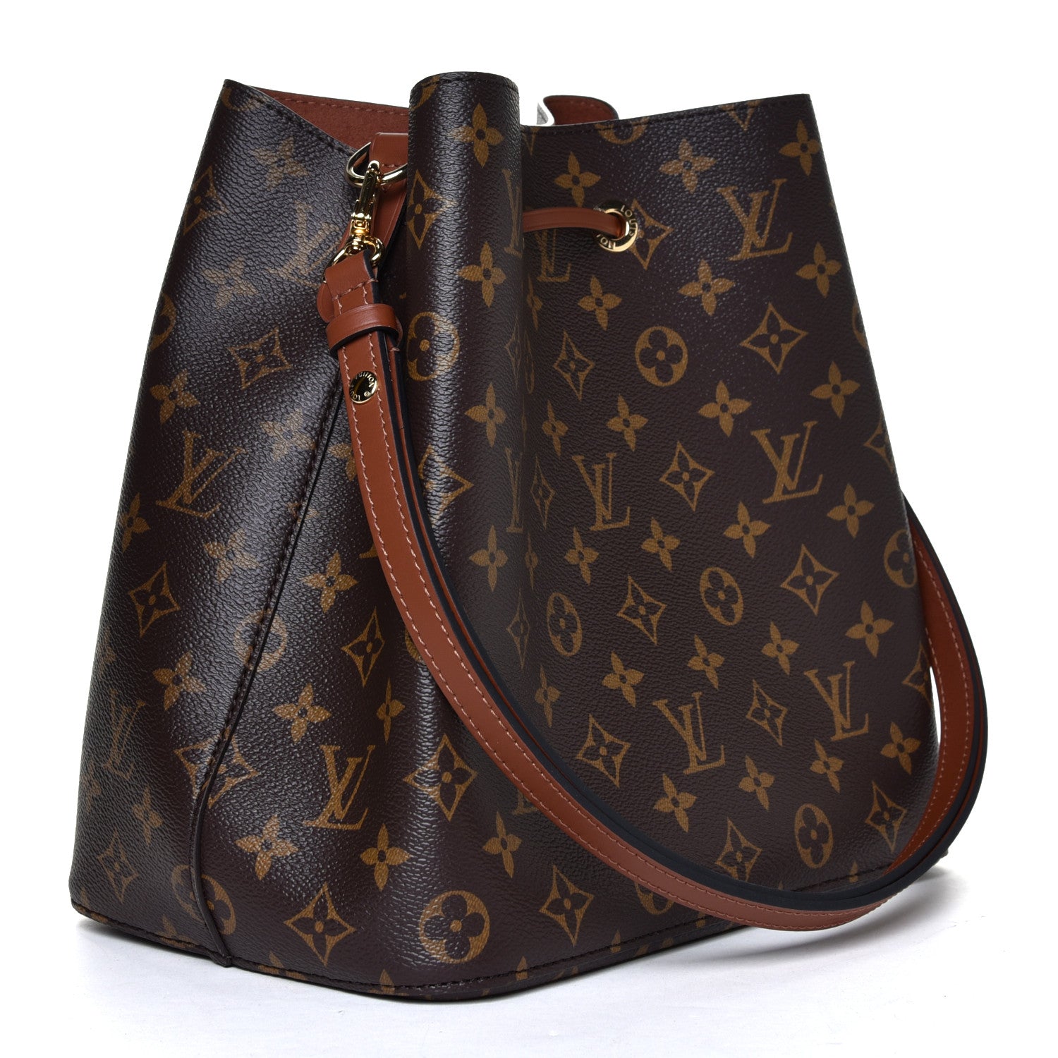 Louis Vuitton Monogram Neonoe MM Caramel 3 of 8