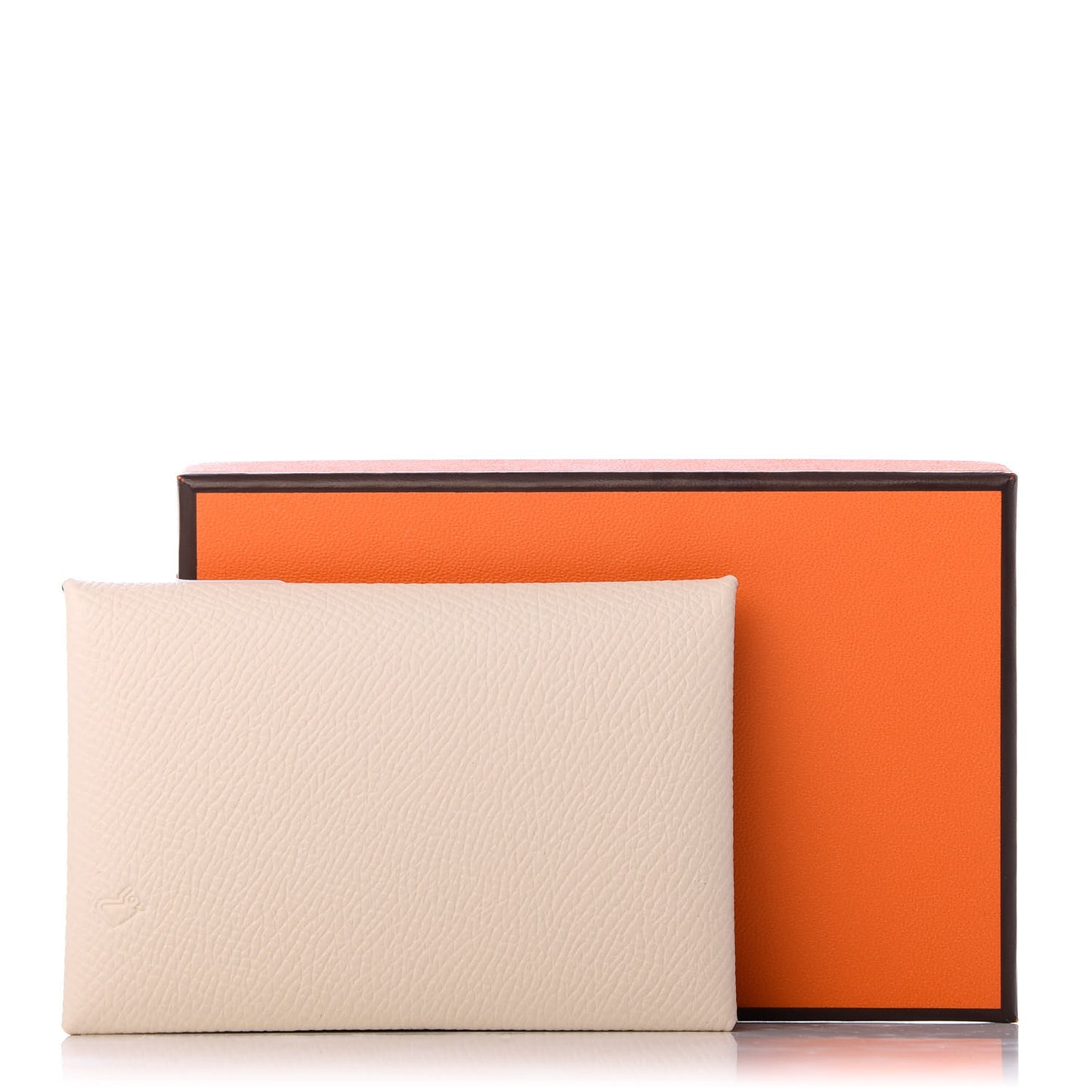 Epsom Horseshoe Calvi Card Case Craie Jaune Ambre