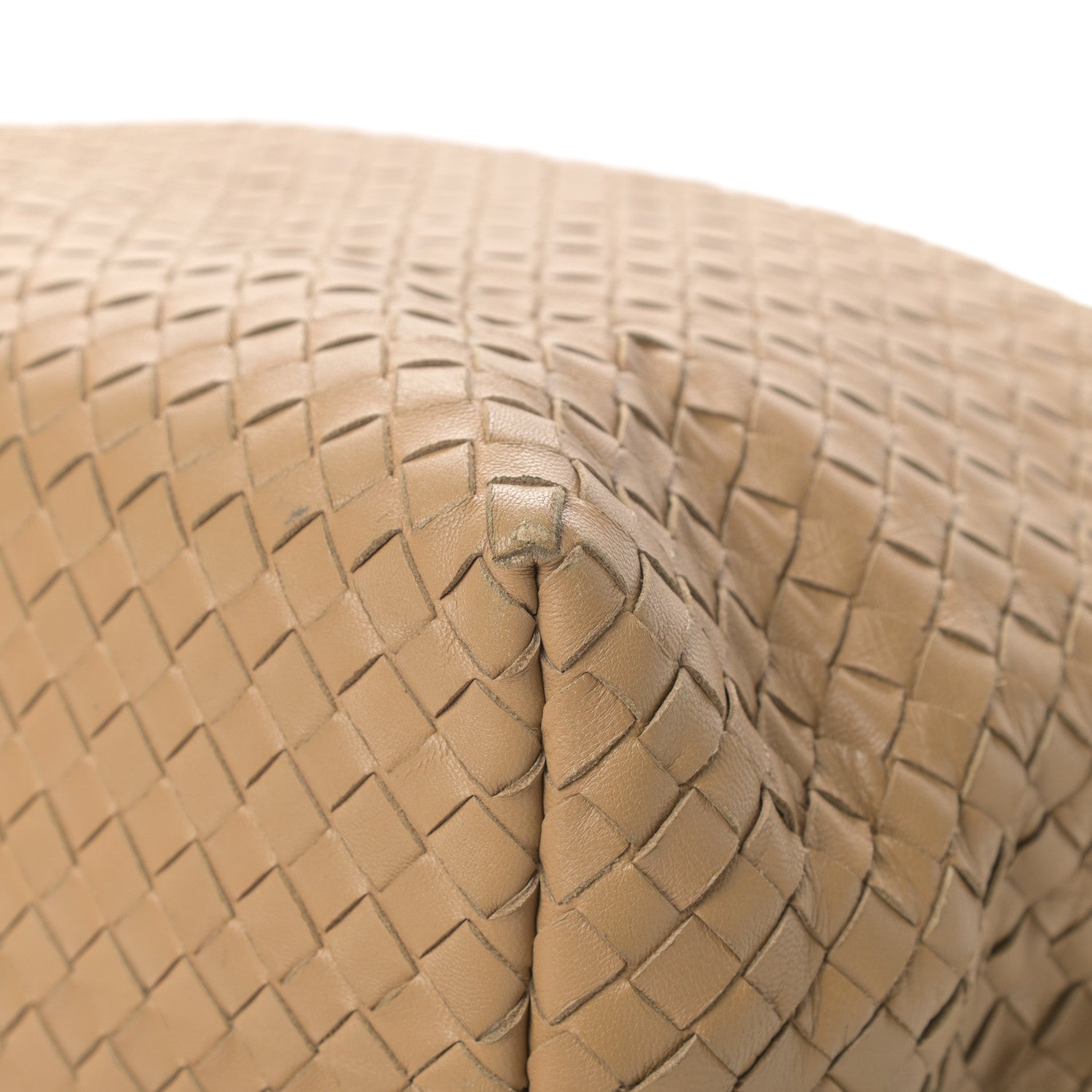 Bottega Veneta Nappa Intrecciato Garda Shoulder Bag Camel 10 of 15