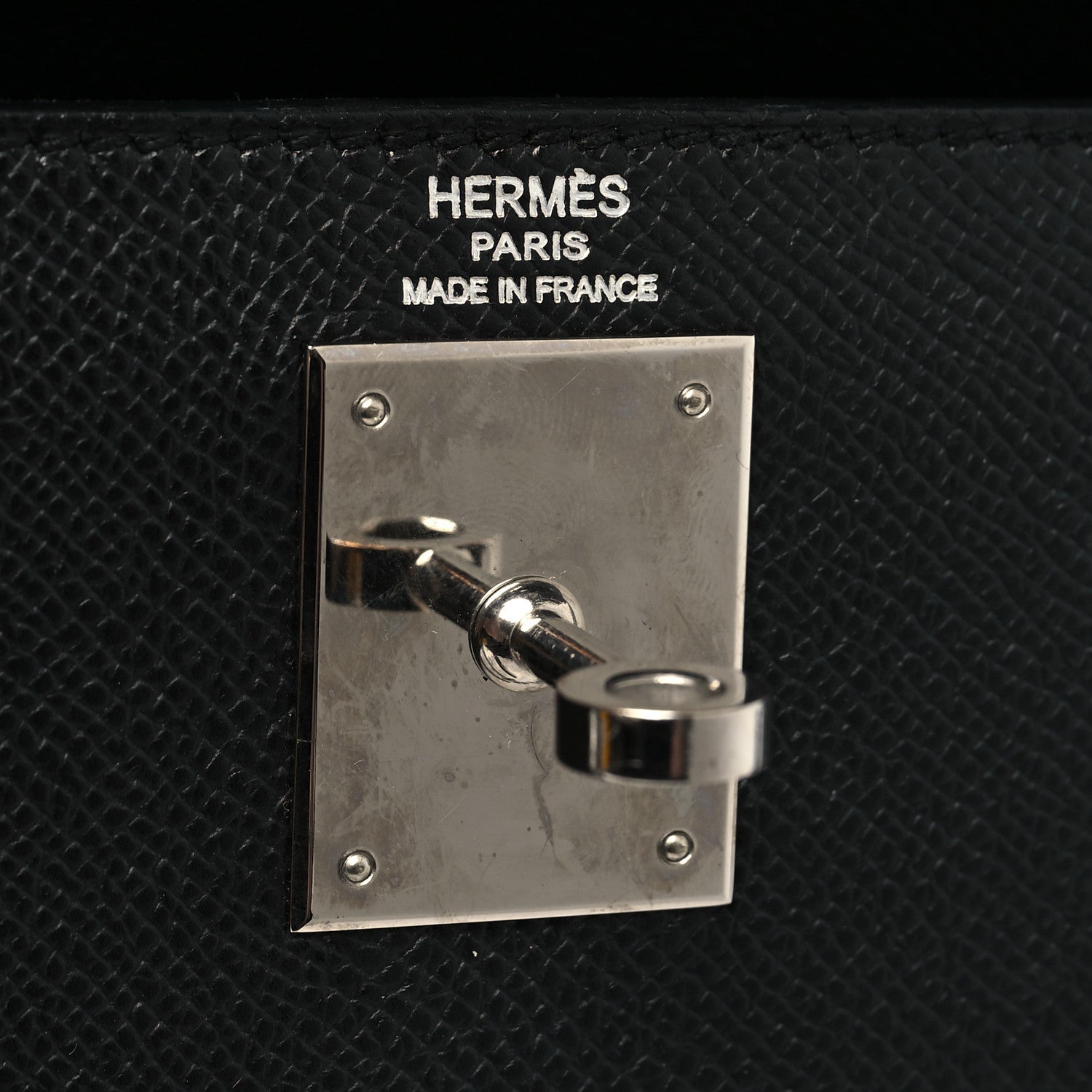 Hermes Epsom Kelly Sellier 28 Black 6 of 13
