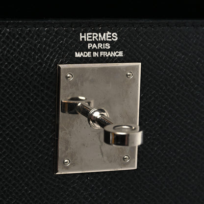 Hermes Epsom Kelly Sellier 28 Black 6 of 13