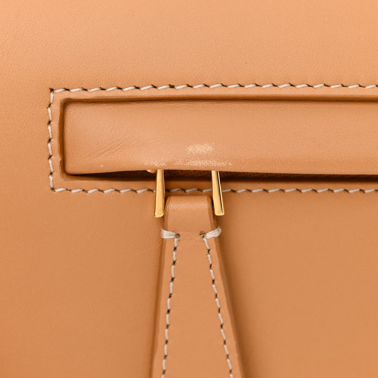 Calfskin Small Olympia Shoulder Bag Warm Sand