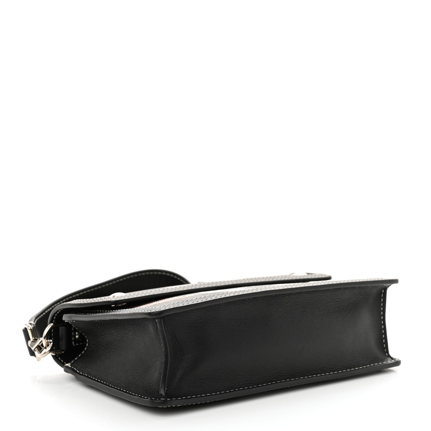 Burberry E-Canvas Giant Check Oscar Crossbody Dark Birch 4 of 11
