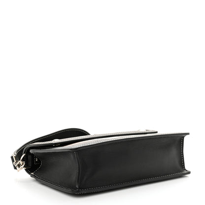 Burberry E-Canvas Giant Check Oscar Crossbody Dark Birch 4 of 11