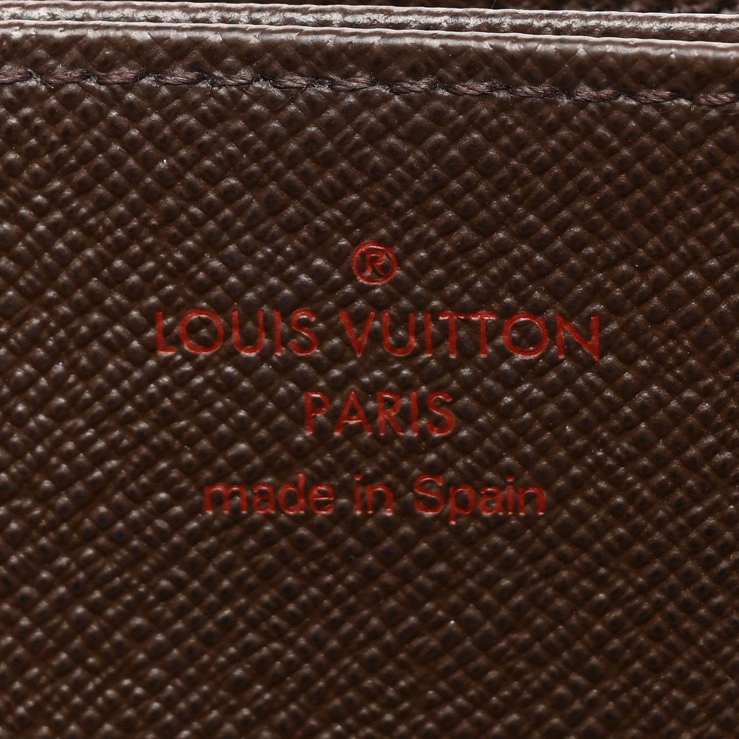 Damier Ebene Zippy Wallet