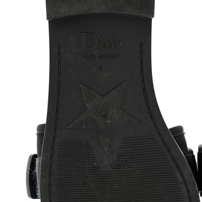Christian Dior Technical Stretch Fabric Camouflage Dio(r)evolution Slide Sandals 37 Black Military 8 of 9