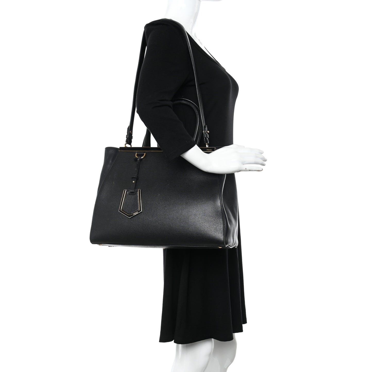 Vitello Elite Regular 2Jours Tote Black