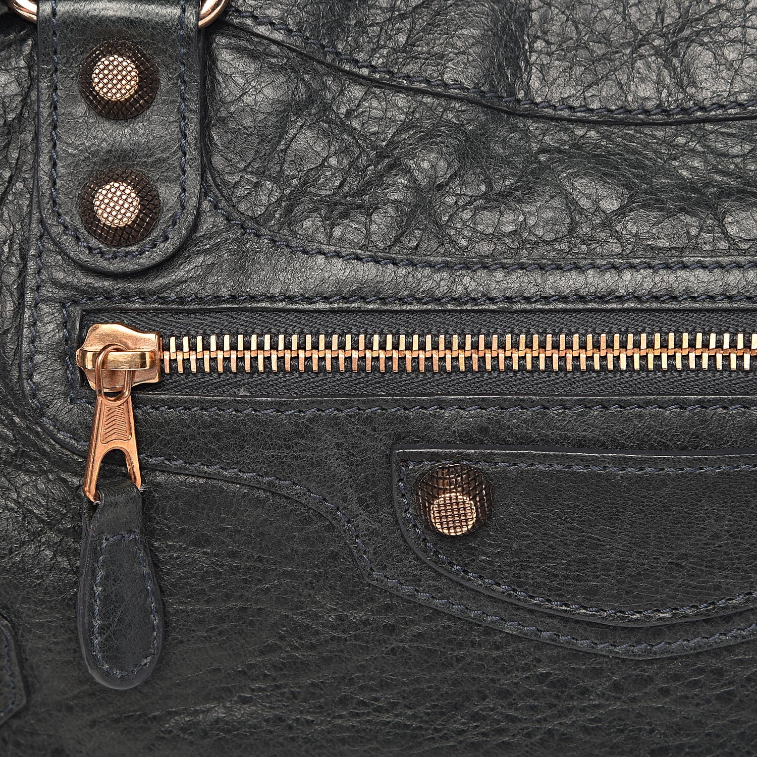Balenciaga Agneau Giant 12 Rose Gold Hardware First Anthracite 8 of 11