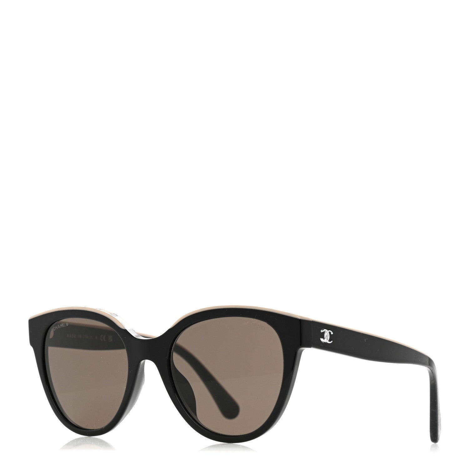 Chanel Acetate CC Butterfly Sunglasses 5414-A Black 1 of 7