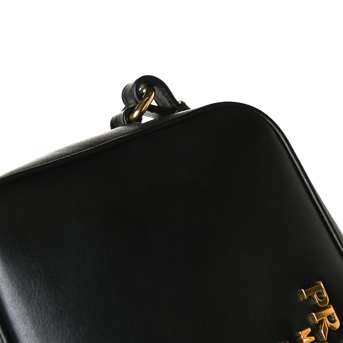 City Calf Camera Bag Black
