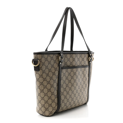 Gucci GG Supreme Monogram Medium Joy Tote Dark Brown 3 of 11