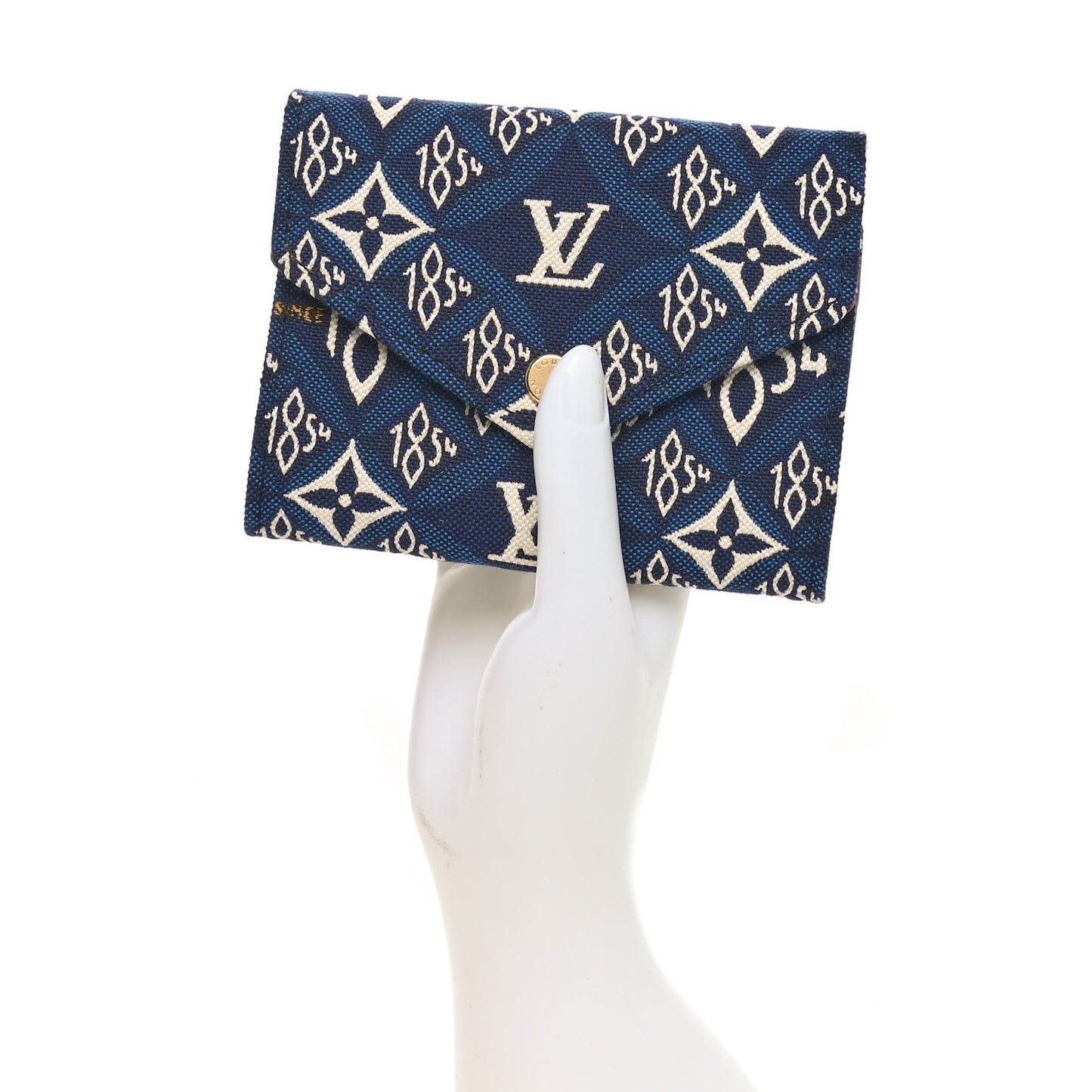 Jacquard Since 1854 Victorine Wallet Blue