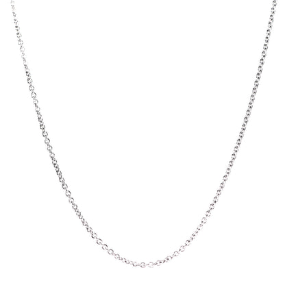 Hermes 18K White Gold Chaine D'Ancre Punk Necklace 1 of 5