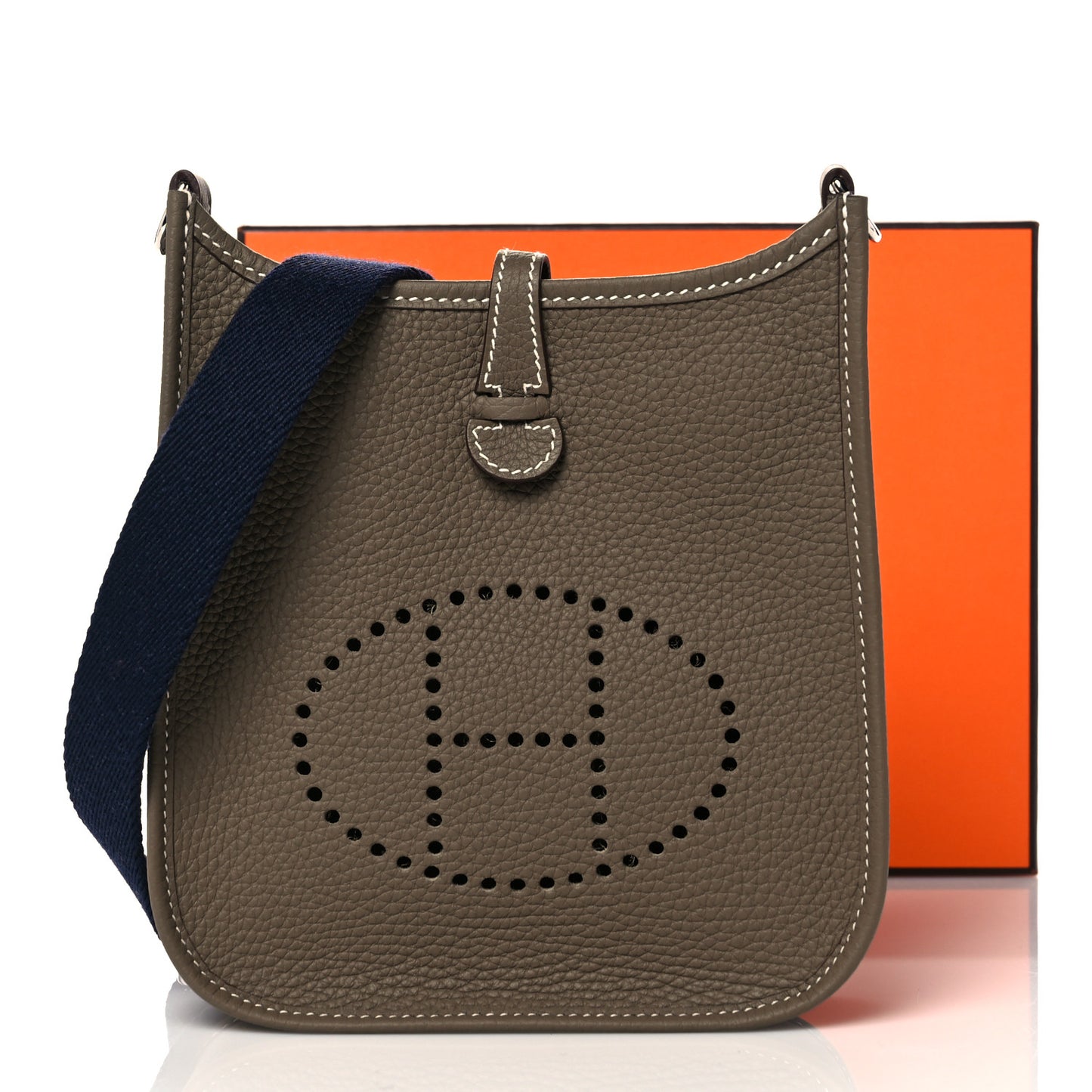 Taurillon Clemence Amazone Evelyne TPM Etoupe Bleu Indigo