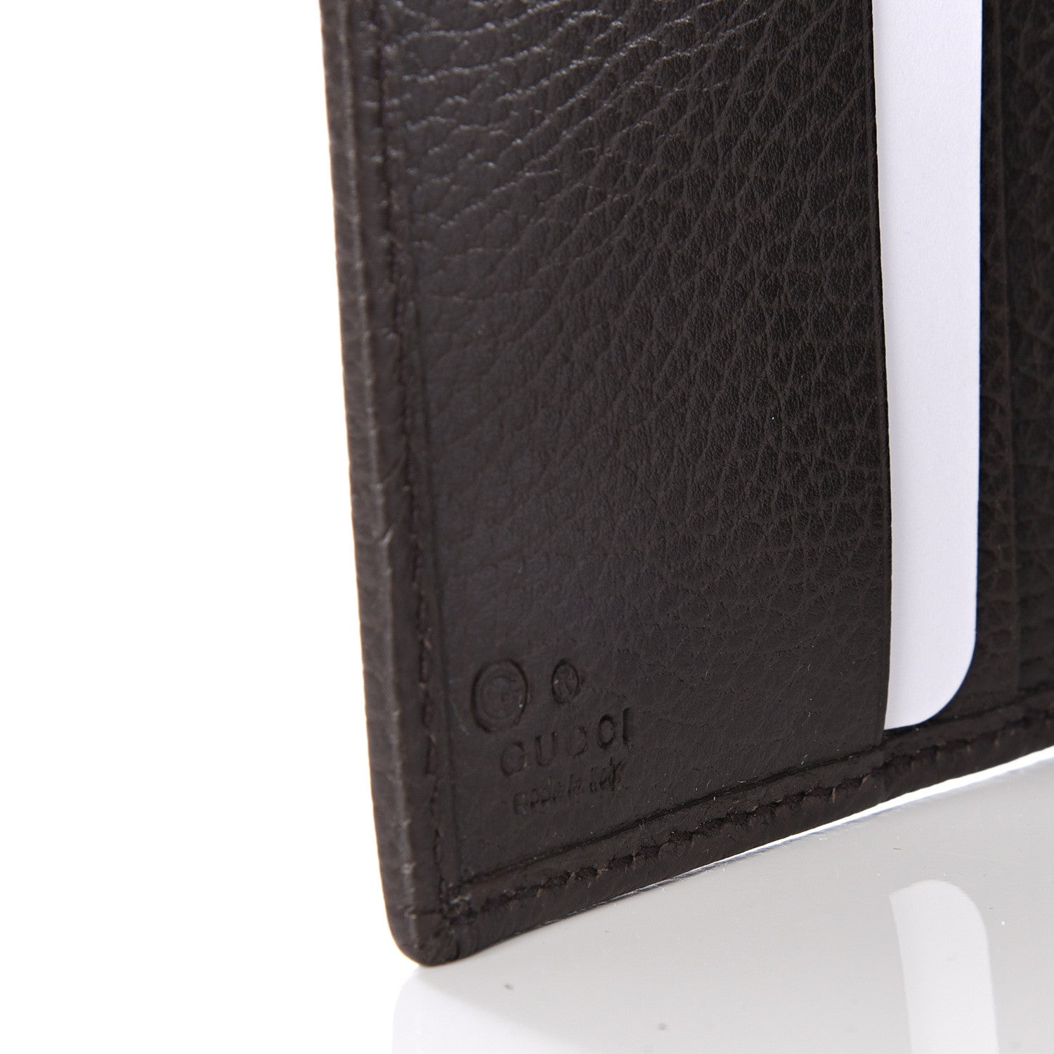 Gucci Monogram Bi-Fold Wallet Dark Brown 5 of 6