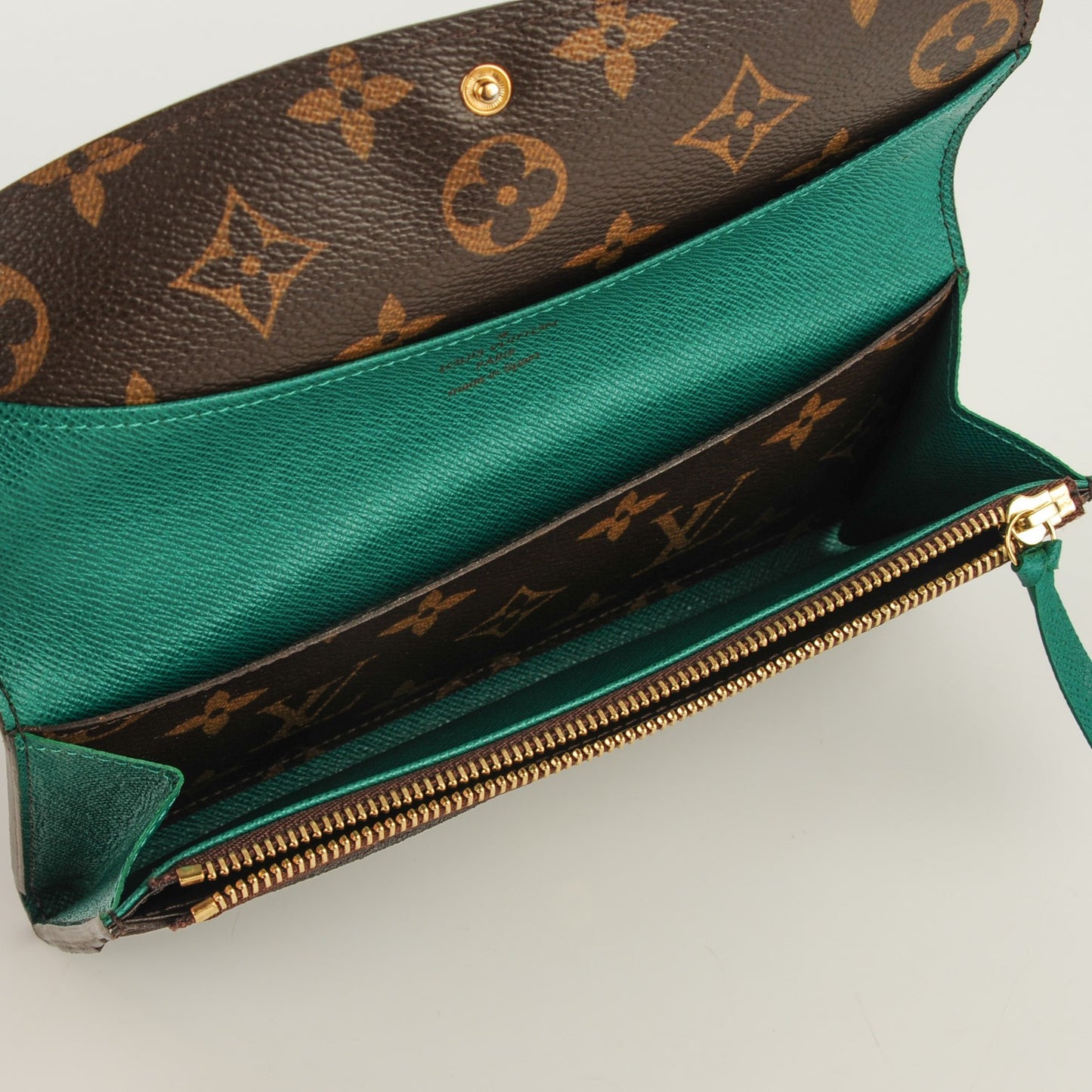 Monogram Emilie Wallet Vert