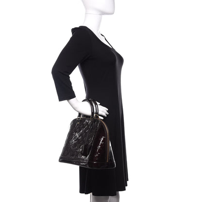 Louis Vuitton Vernis Alma PM Amarante 2 of 10