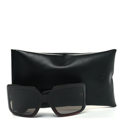 Christian Dior Acetate DiorSo Light 2 Shield Sunglasses Tortoise 9 of 9