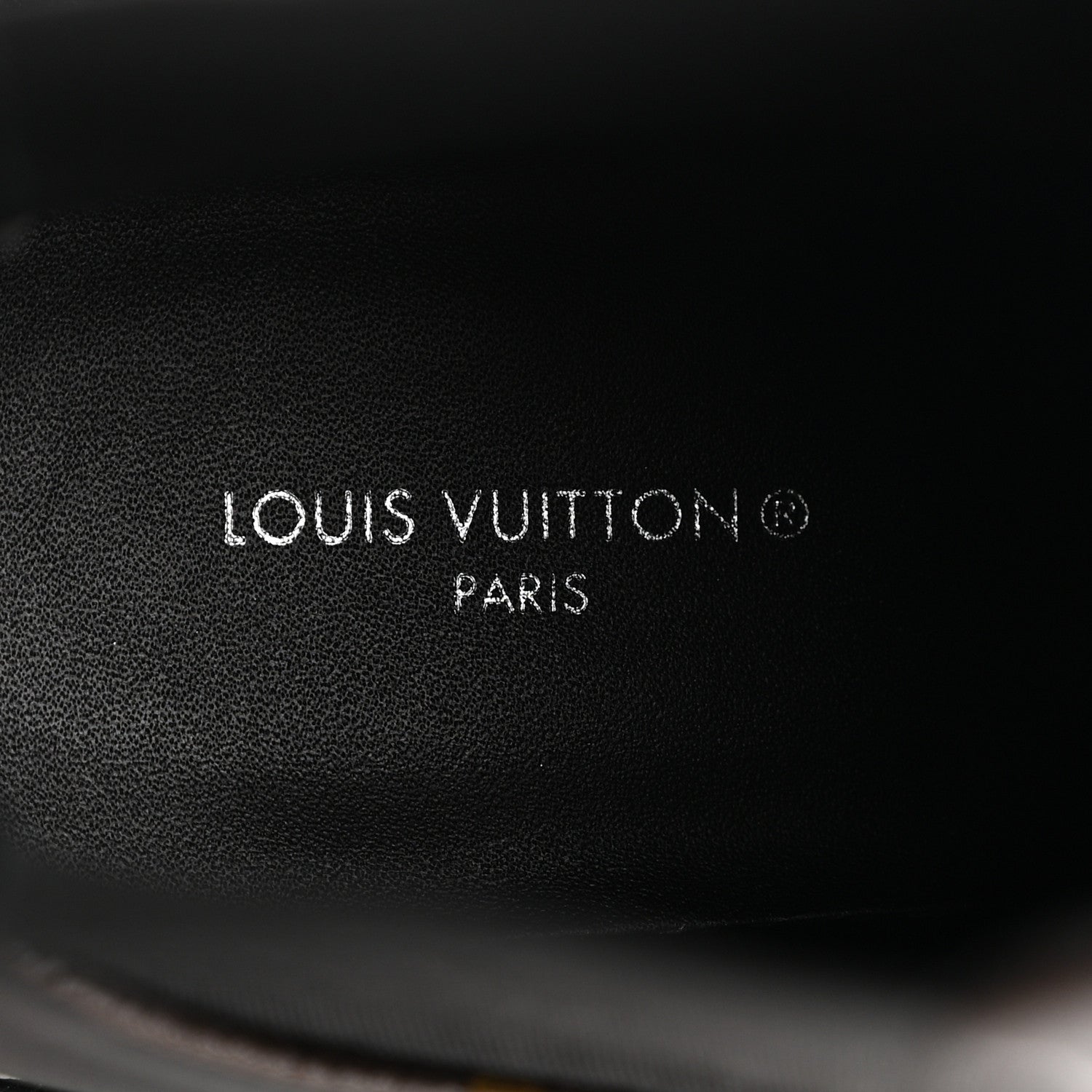 Louis Vuitton Calfskin Monogram Beaubourg Ankle Boots 37.5 Black 6 of 10