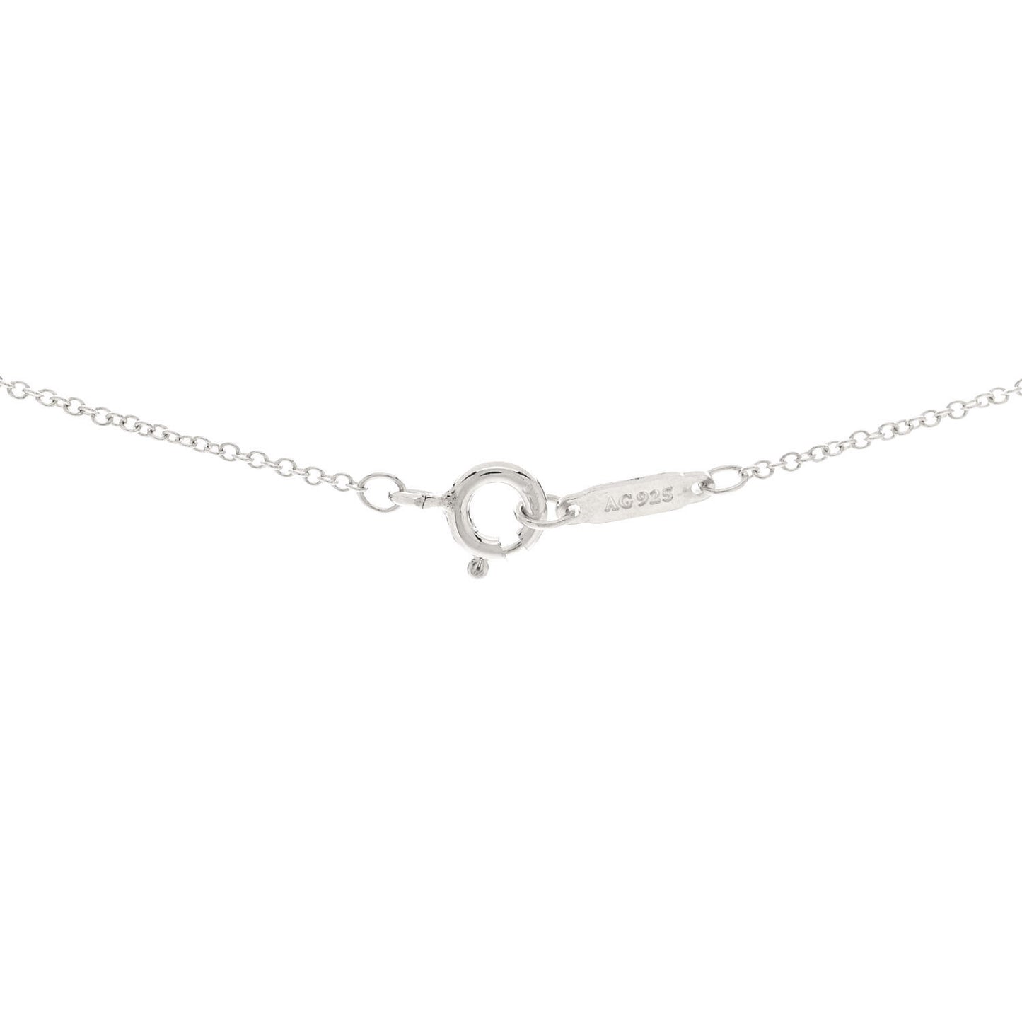 Sterling Silver Twist Knot Pendant Necklace