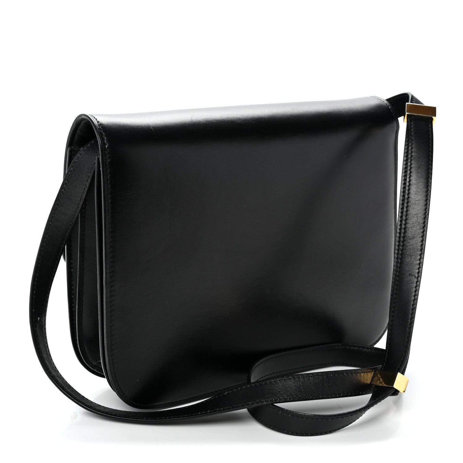 Celine Box Calfskin Medium Classic Box Flap Bag Black 3 of 12