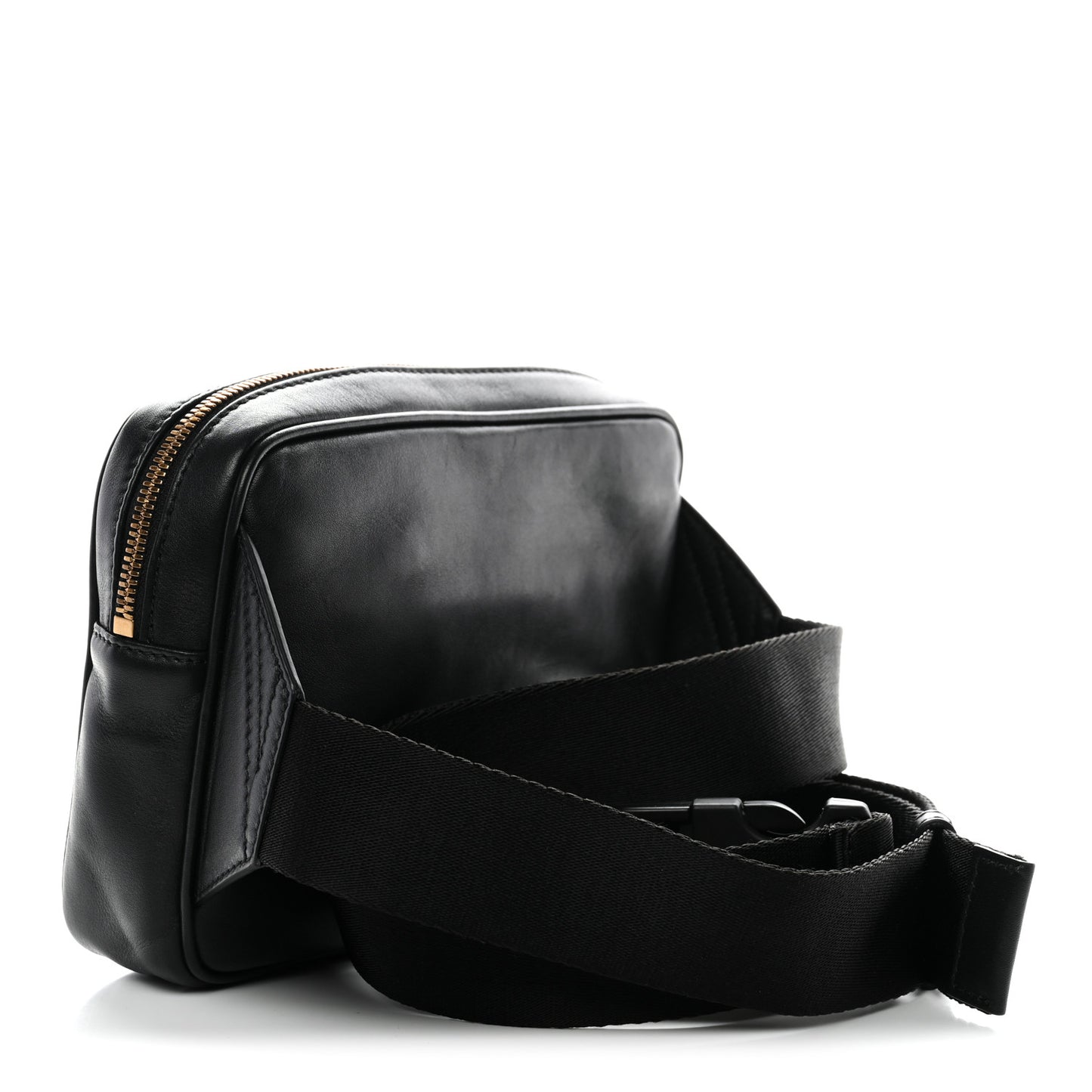 Calfskin La Medusa Belt Bag Black