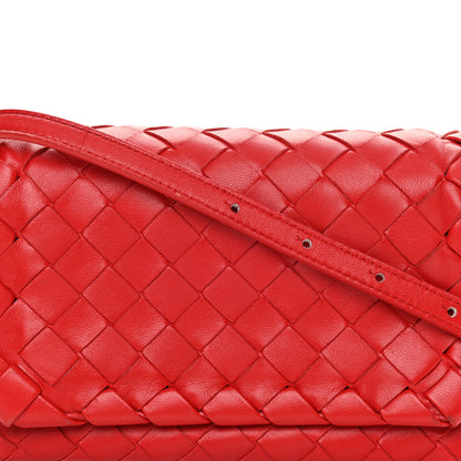 Bottega Veneta Nappa Intrecciato Mini Crossbody Red 7 of 15