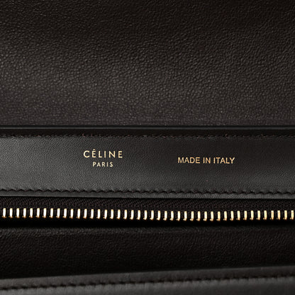 Celine Bullhide Calfskin Small Tri-Color Trapeze Taupe 6 of 13