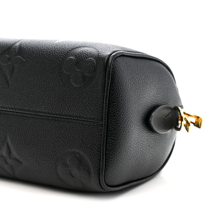 Louis Vuitton Empreinte Monogram Giant Speedy Bandouliere 20 Black 9 of 9