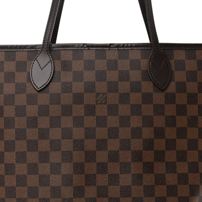 Louis Vuitton Damier Ebene Neo Neverfull MM Rose Ballerine 10 of 26
