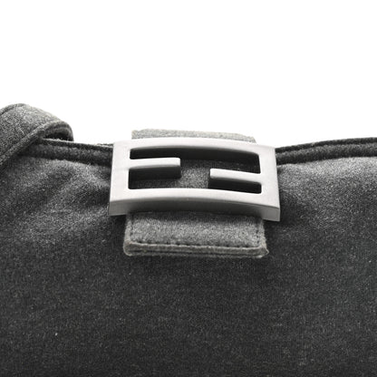 Fendi Jersey Baguette Dark Grey 8 of 12