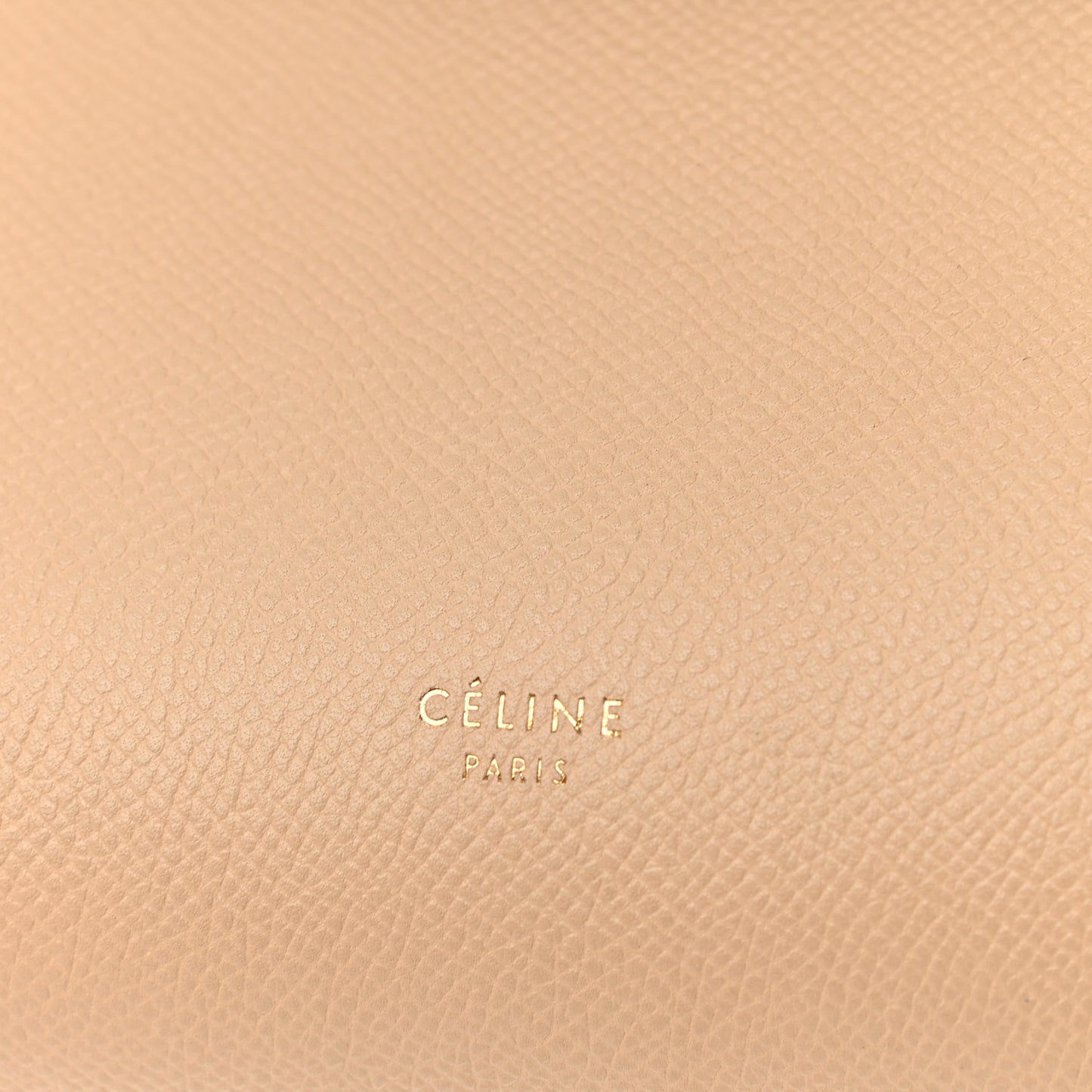 Grained Calfskin Micro Belt Bag Nude