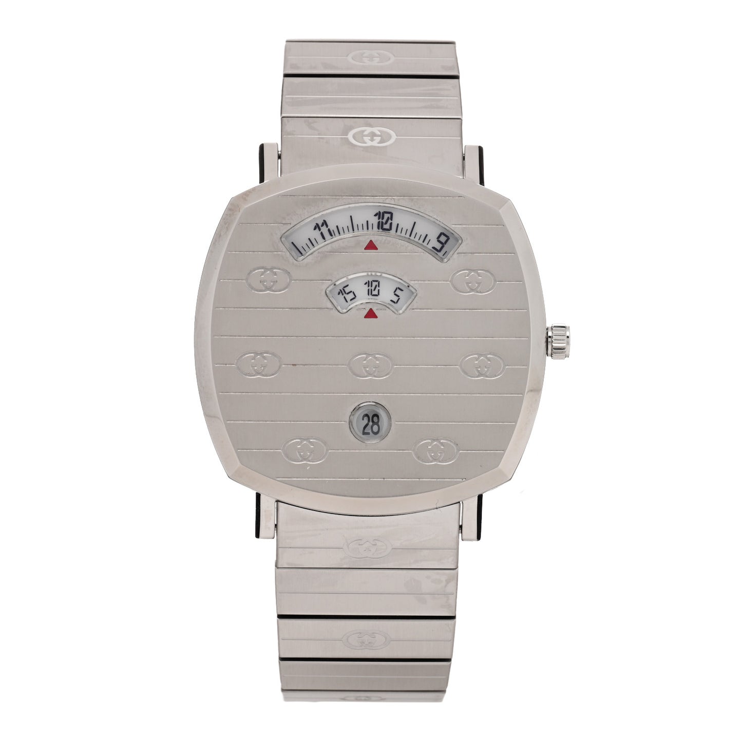 Stainless Steel 38mm Grip Quartz Watch