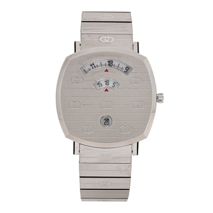 Gucci Stainless Steel 38mm Grip Quartz Watch 1 of 5
