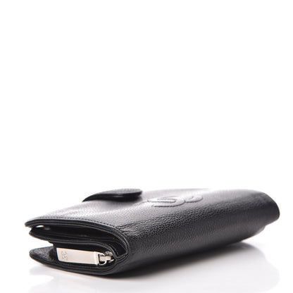 Chanel Caviar Timeless CC French Wallet Black 4 of 7