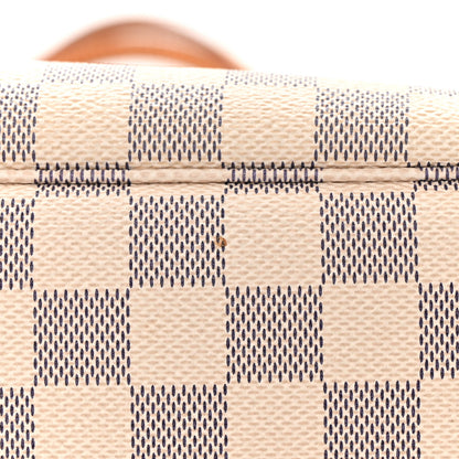 Louis Vuitton Damier Azur Neo Neverfull MM Rose Ballerine 11 of 12