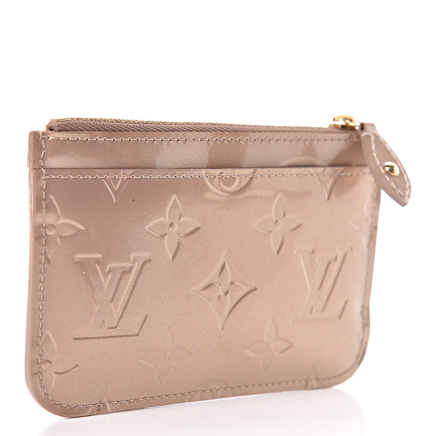 Louis Vuitton Vernis Key Pouch Beige Poudre 3 of 8