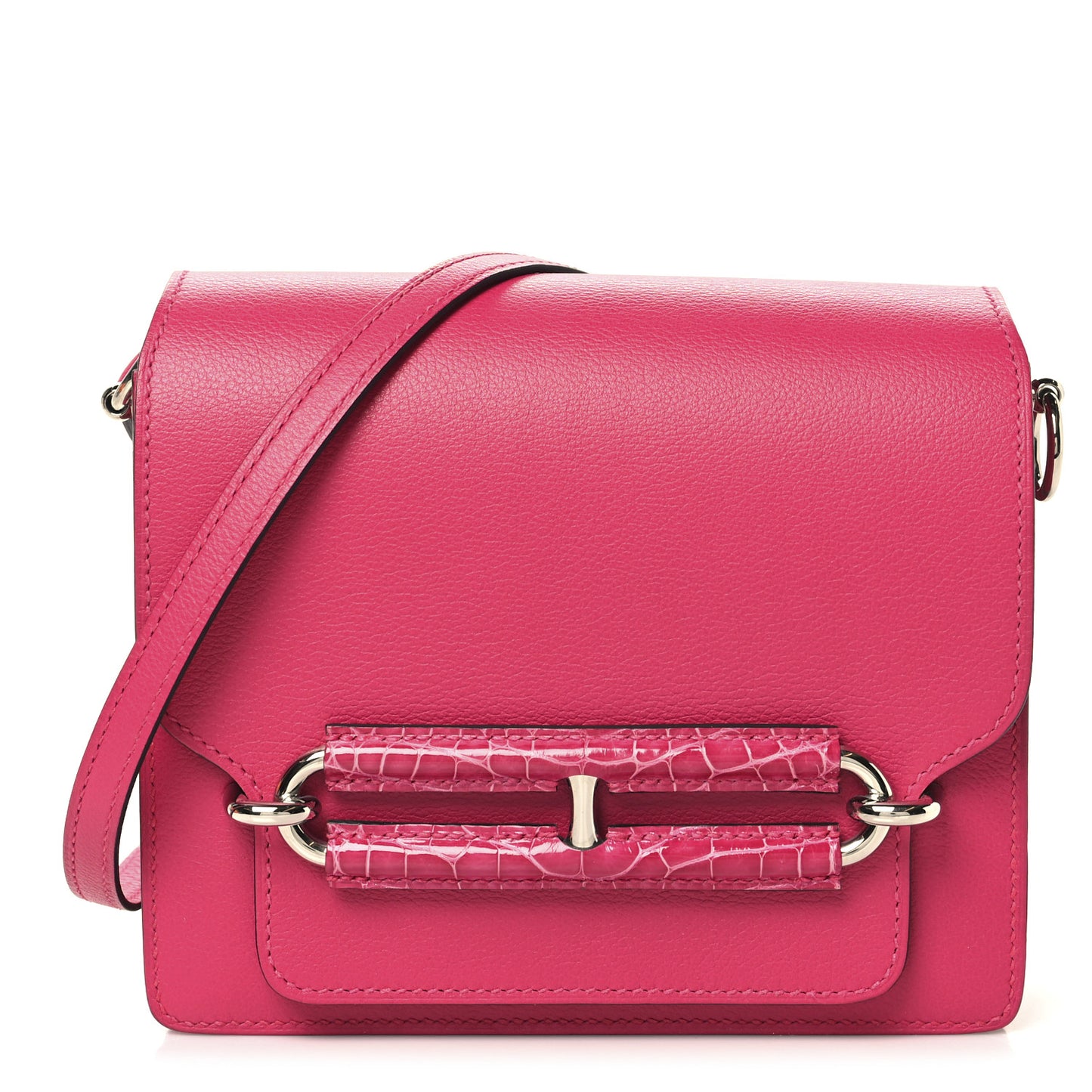 Evercolor Matte Alligator Mini Touch Sac Roulis Rose Mexico