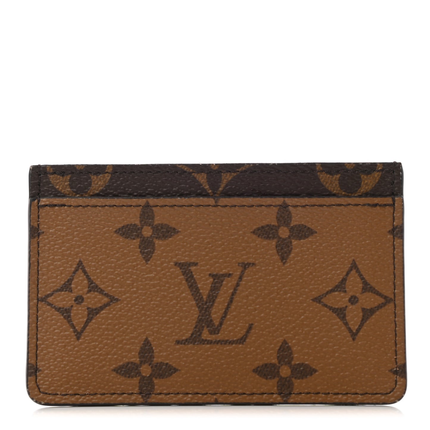 Reverse Monogram Card Holder