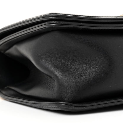 Chanel Lambskin Quilted Medium Boy Flap Black 9 of 10
