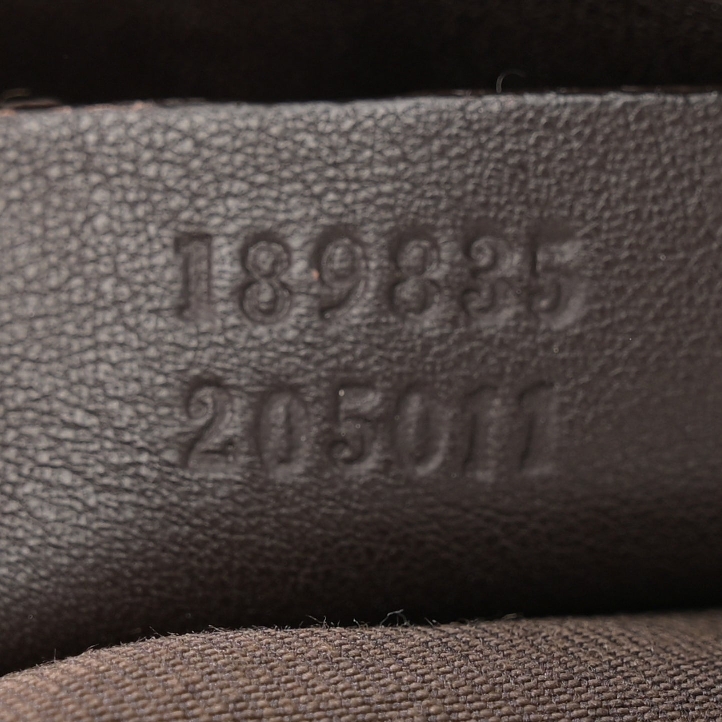 Monogram Large D Gold Hobo Dark Brown