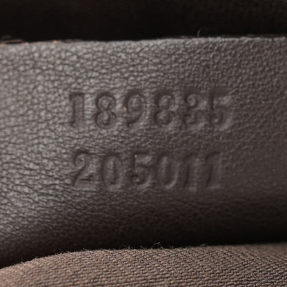 Gucci Monogram Large D Gold Hobo Dark Brown 7 of 13