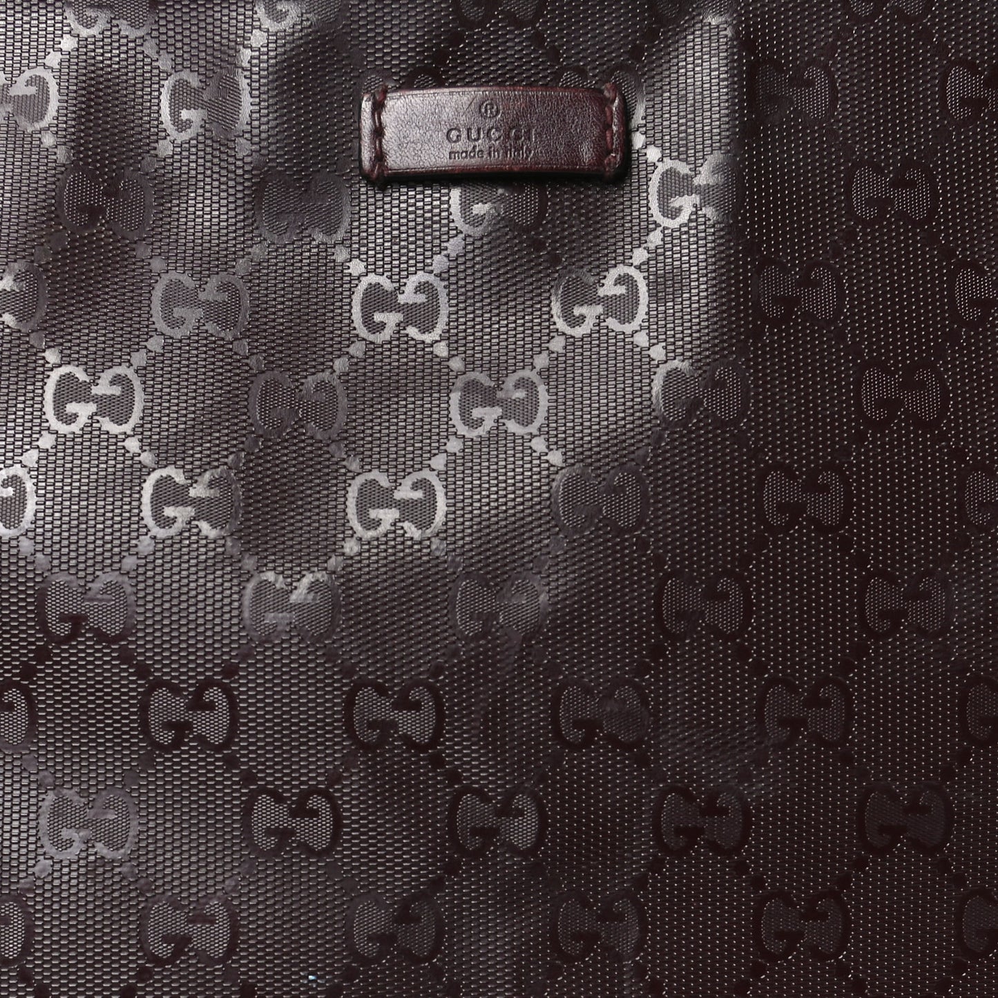 Imprime Monogram Medium Flat Messenger Bag Bordeaux