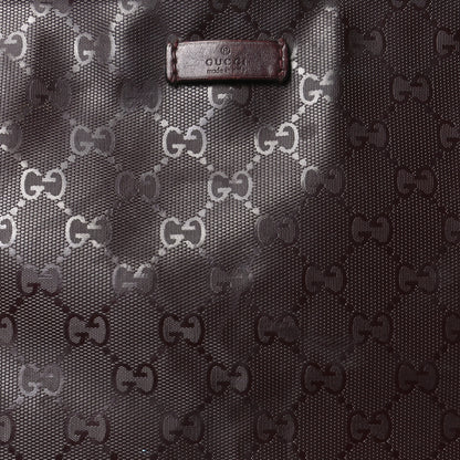Gucci Imprime Monogram Medium Flat Messenger Bag Bordeaux 7 of 12