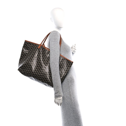 Goyard Goyardine Saint Louis GM Black Gold 2 of 11