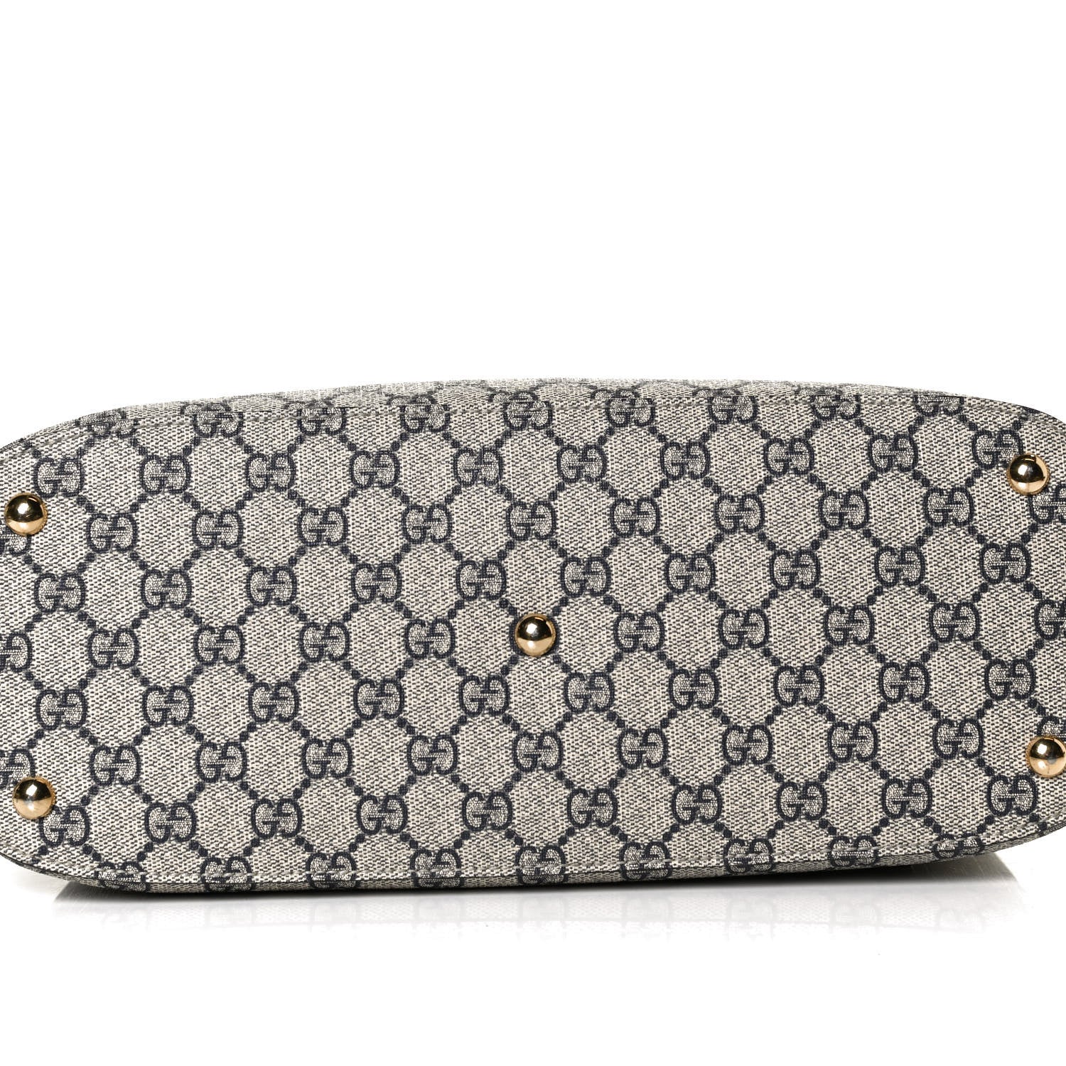 Gucci GG Supreme Monogram Linea A Hobo Navy 12 of 12