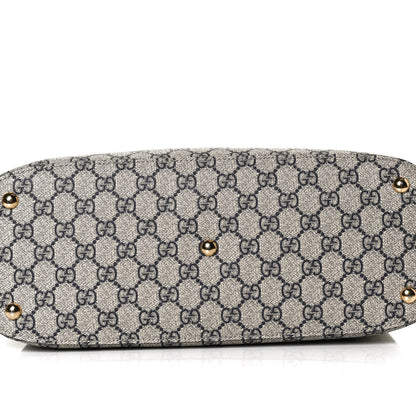 Gucci GG Supreme Monogram Linea A Hobo Navy 12 of 12