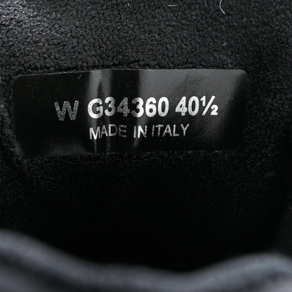 Chanel Mixed Fibers Calfskin Suede CC Sneakers 40.5 Black 6 of 9