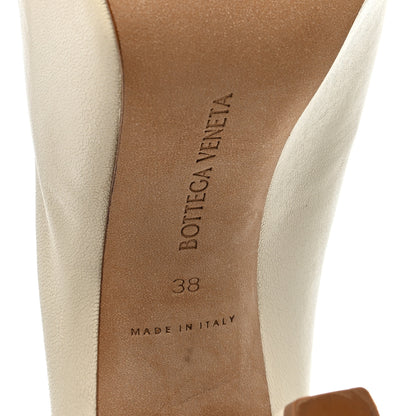 Bottega Veneta Stretch Nappa The Bold Mules 38 Wax 6 of 8