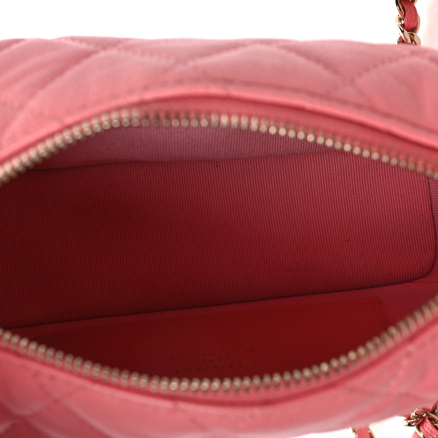 Chanel Caviar Quilted Hobo Pink 5 of 11